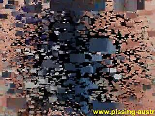 Daring Golden Shower From Dominant Mistress Tease