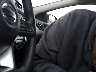 wife sucks dick hard in broad daylight