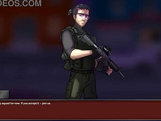 Claire Redfield Lookalike Bites Monster Cock