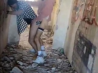 Spanish Guys Fucking in Abandoned House