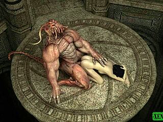 3D Anime: Demonic Creature from Abyss