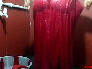 Asian Wife's Wild Bathroom Fun