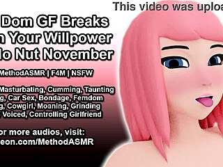 soft dom girlfriend shatters willpower with erotic toy play