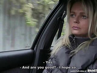 What’s Behind That Blonde Czech MILF’s Car Fuck Scene?
