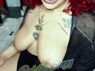 Watch My Fierce Big Black Dildo Suck