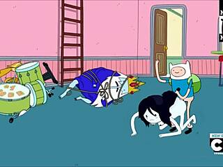 Finn and Marceline’s Relentless 3D Cartoon Fuck
