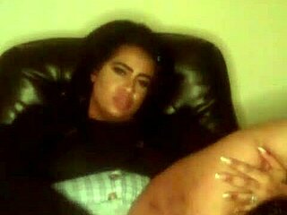 Ever seen a busty ebony milf tease herself?