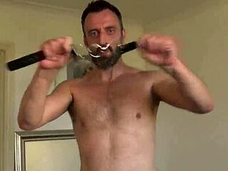 Chubby bdsm slut deepthroats hard