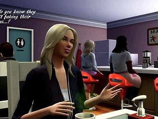 Sims 4 parody hints at wild restaurant orgy with milfs
