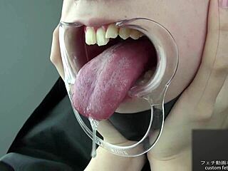 Maniac Fetish Clips With Asian Balloon Licking