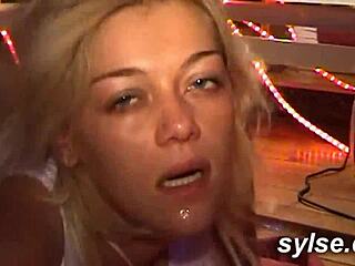 Ever seen amateur lesbian milfs playing in public sauna?