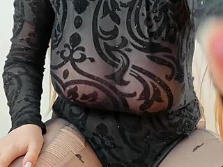 this big tits homemade brunette gets nasty outside vibe