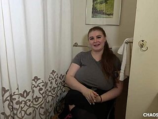 Stunning Redhead Amateur POV Blowjob