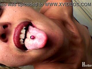 ever tried briella's insane throat fetish play?