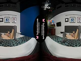 Solo Brunette Denis Masturbating At Home In VR Daily