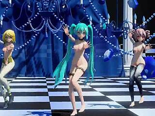 Hentai Naked Dance Erotic Animation