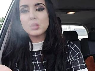 Goth Teen’s Daring Car Moment