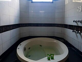 what’s hiding in that steamy tub?