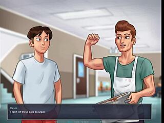 ready for a daring anime blowjob in summertime saga part3?