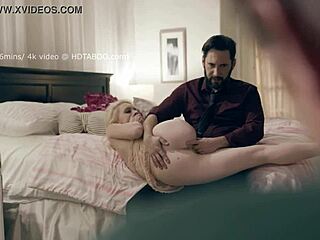Dad exploits stepdaughter in a daring roleplay tease