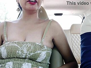 indian teen gets frisky in car