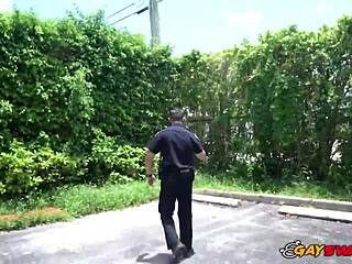 Uniformed Pervs Pound Tight Gay Ass Raw