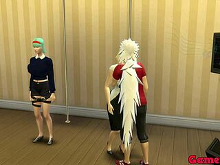 Anime Trio Bulma And 17 Fucked Hard By Jiraiya