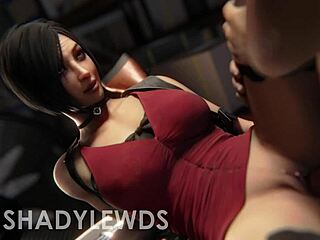 Ada Wong's pussy slammed in wild 3D action