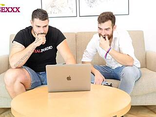 Watching porn with my gay friend, Magic Javi?