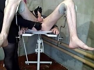 russian milf dives into kinky enema and intense anal
