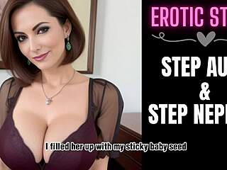 step aunt walks in on taboo moment