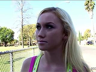 my wild pickup of college blonde madison scott