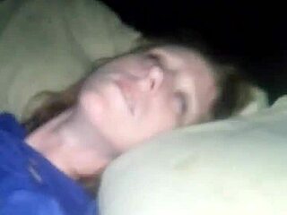 hard fuck with buttplug makes redhead squirt on dick