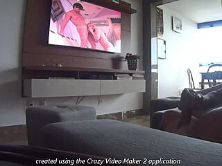 Prima’s Erotic Handjob While Watching