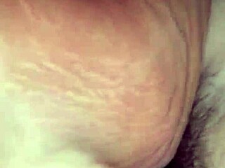 young stud’s creampie with older woman