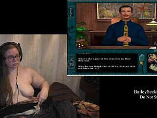 My naked scarlet hand play part 4