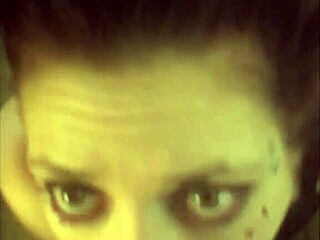 tatted goth’s daring facefuck by master