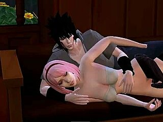 Sasuke and Sakura’s First Hardcore Fuck