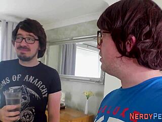British amateur tricked into sucking leeds nerds dicks