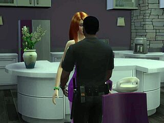 Cuckold watches girlfriend fucked by strippers in parody
