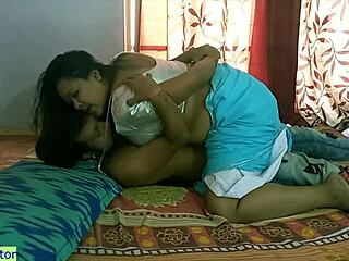 Desi bhabhi cheats with houseowner’s son in dirty hindi sex