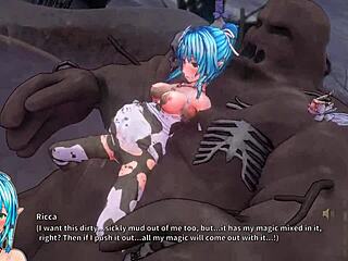 ever seen ricca fucked by mud orc in 4k hentai?