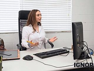 Brunette Big Tits Fucked Hard After Casting Interview
