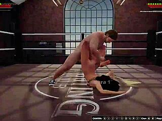 Ethan Slams Aurora in Naked 3D Fight