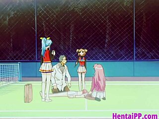 Animated school girl learns delight