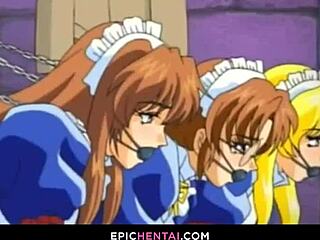 beautiful hentai maids fucked hard at mr dreds house