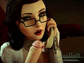 Elizabeth From Bioshock Takes Cum In Mouth