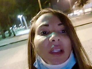 Latina MILF Fucked Hard In Beach Gangbang Chaos