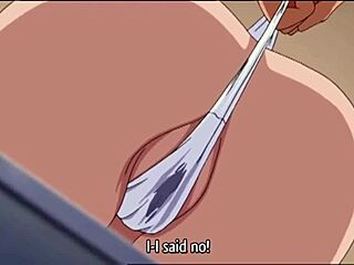 Cute anime girl's sultry moment