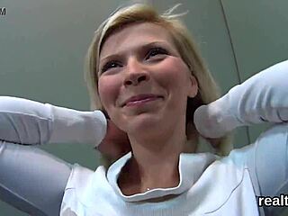 Czech Nympho Teased in Mall, Fucked POV